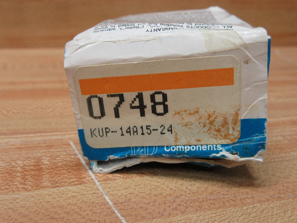 Potter & Brumfield KUP-14A15-24 Relay KUP14A1524 1/3 HP