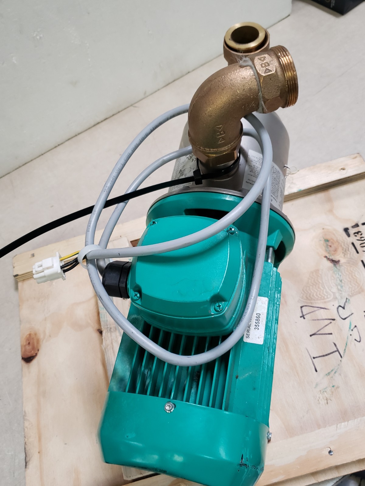 Wilo Economy MHI IE3 IEC 3 Phase Motor MHI804N-1/E/3-460-60-2 OEM