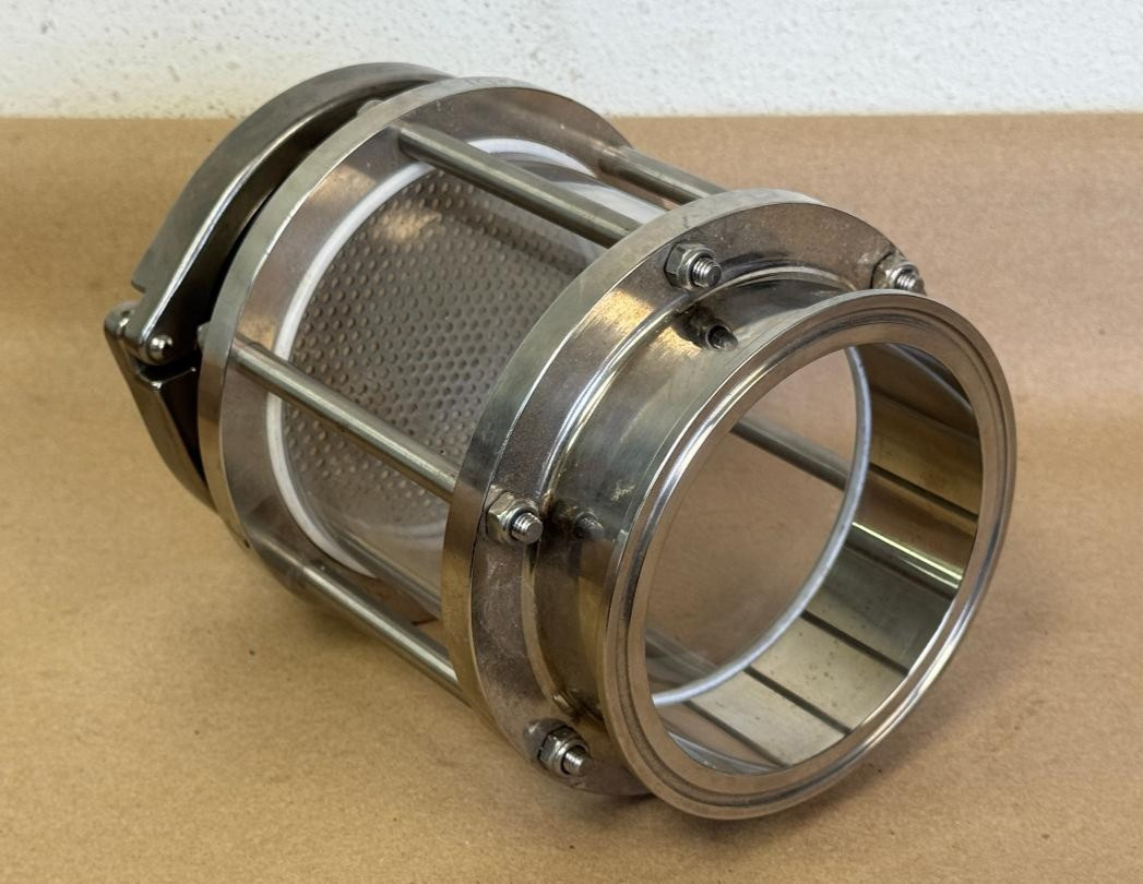 CIPRIANI HARRISON 4″ AISI 316L50/13 VALVE SIGHT GLASS WITH CLAMP