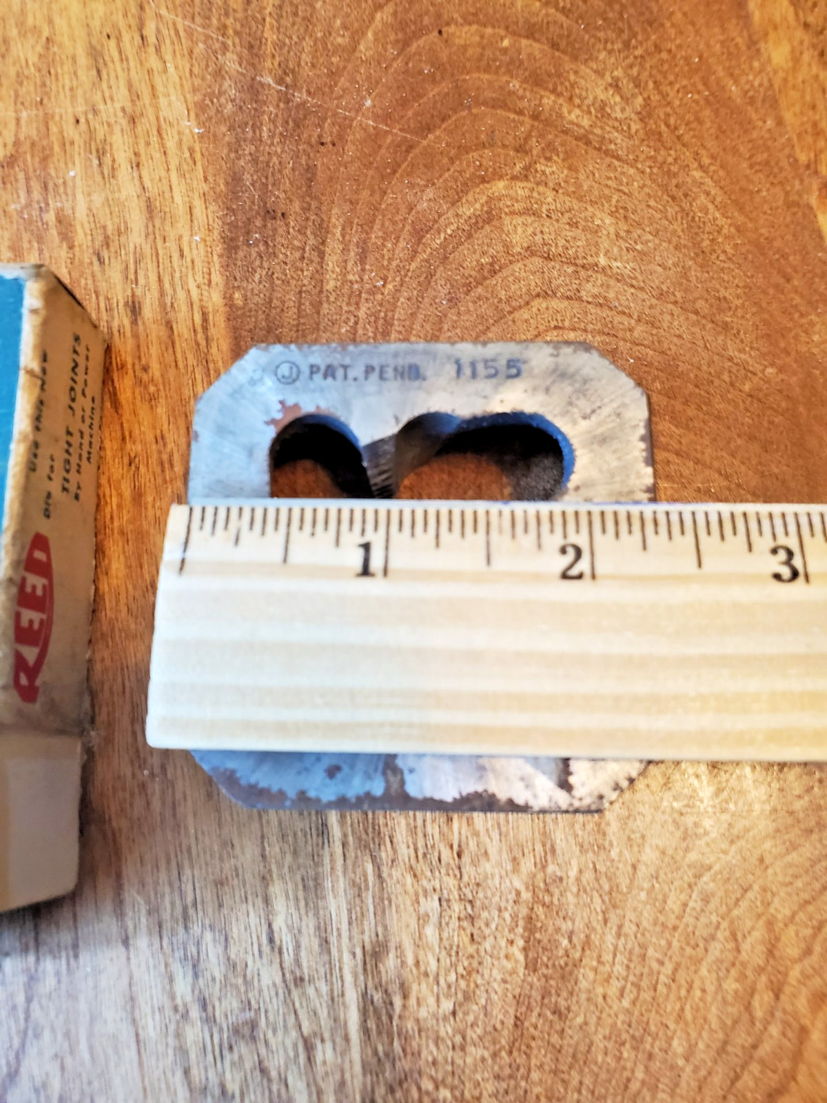 REED 2.5″ Chip-ejecting Die Self-starting Easy Cutting Vintage In Box