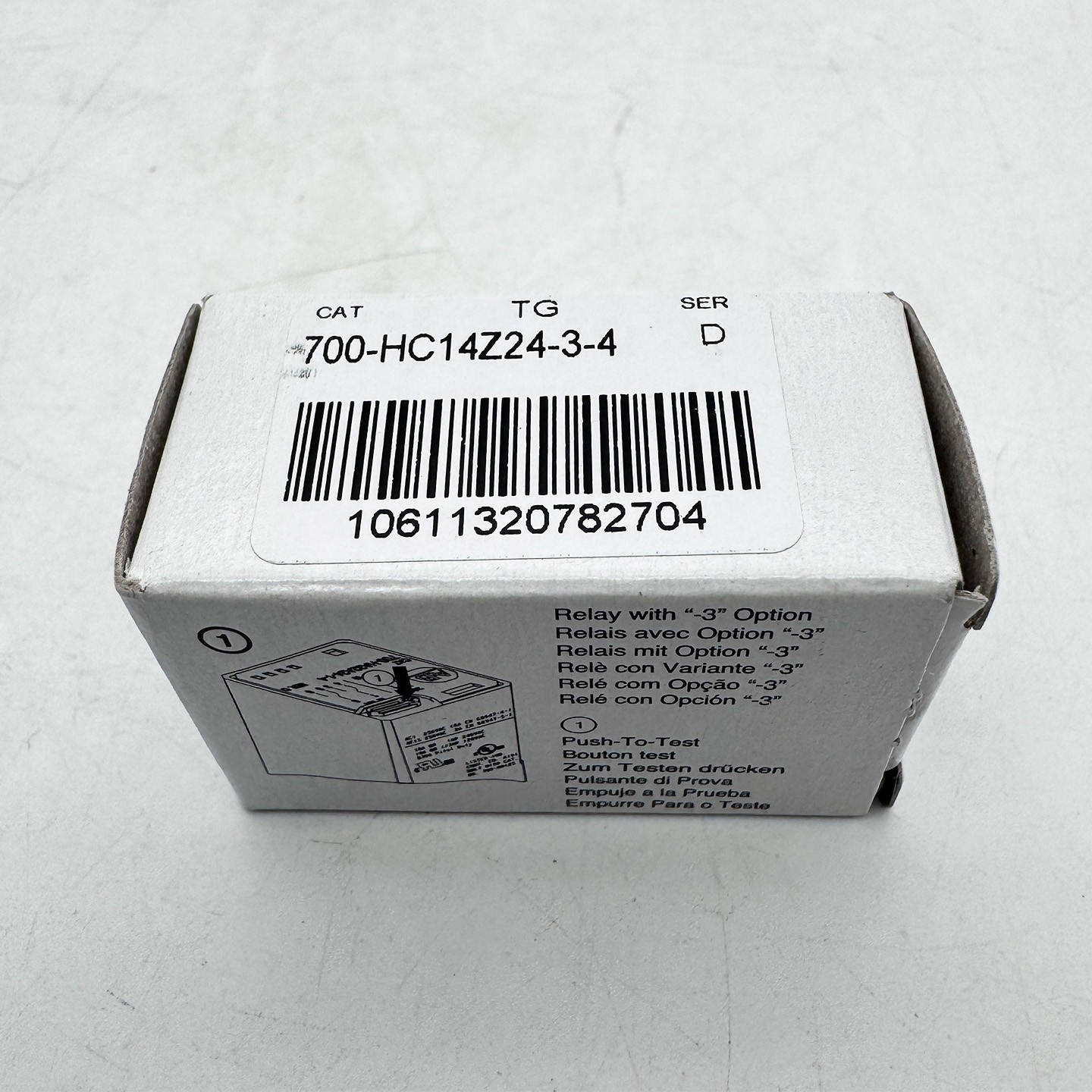 700-HC14Z24-3-4 24V DC GP Ice Cube Relay New Original 700HC14Z2434