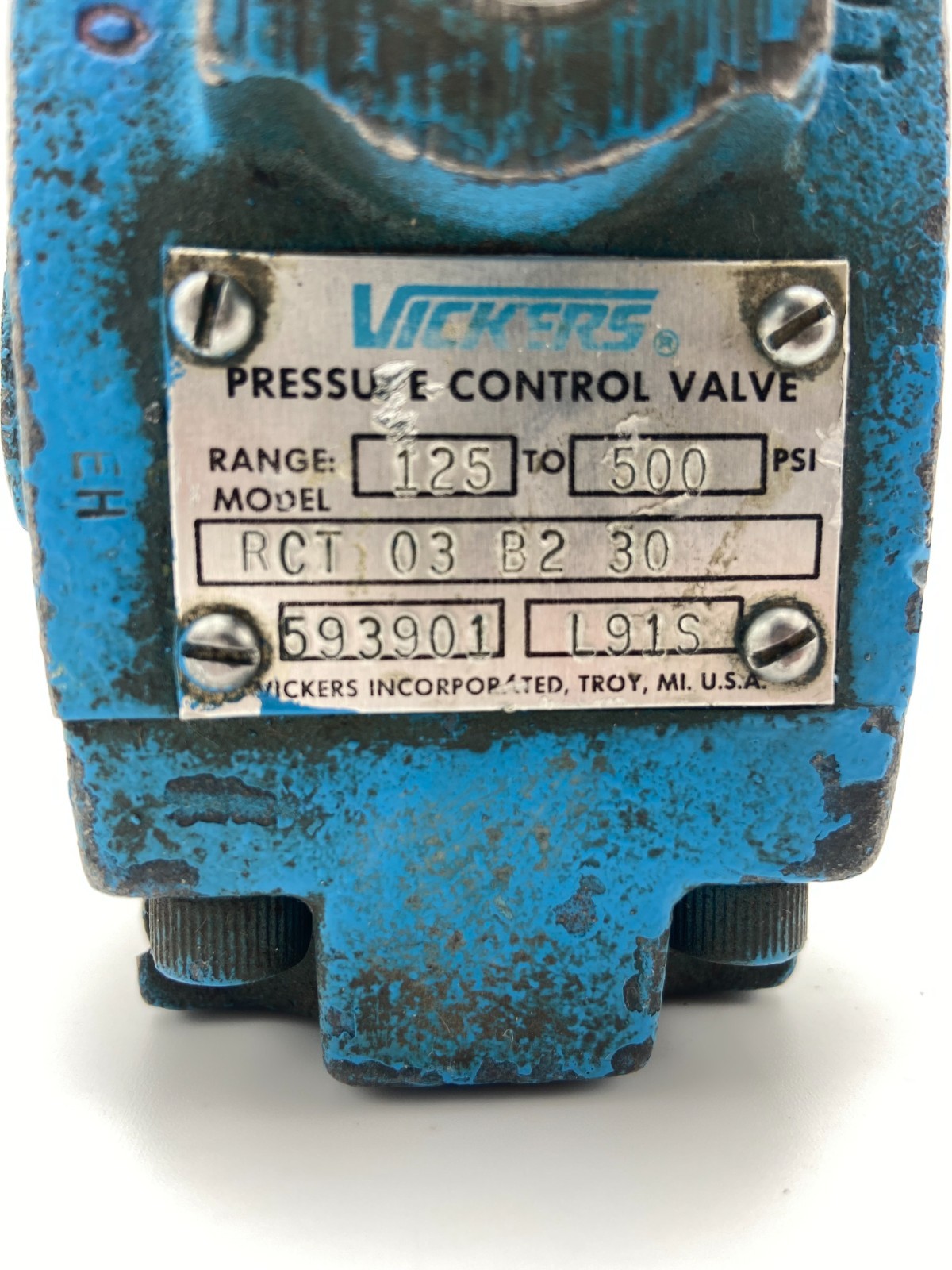 Vickers – Pressure Reducing Valve – 593901, RCT 03 B2 30 – Genuine-New