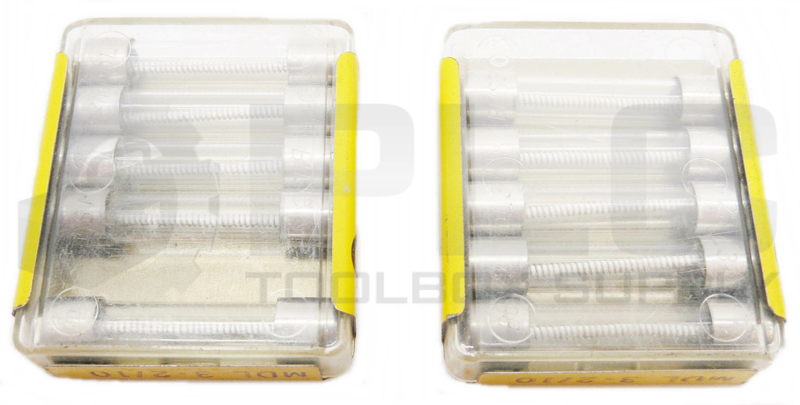 LOT OF 2 PACKS OF 5 NEW BUSS MDL 3-2/10 MINI-FUSE 250V 3 2/10A TOTAL QTY 10