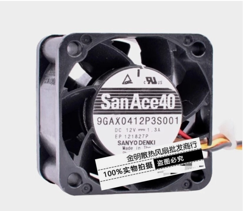 1 pcs Sanyo 4CM 9GAX0412P3S001 12V 1.3A PWM violent high air volume fan
