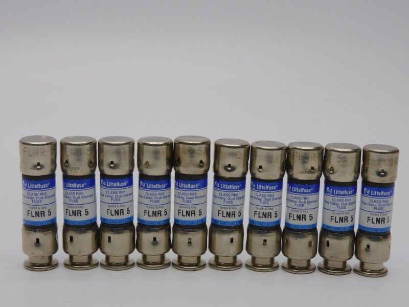 LITTELFUSE FLNR5 250VAC 5A (PKG OF 10) NSMP
