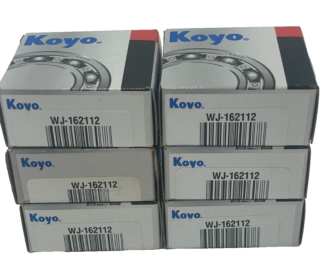 NEW LOT OF 6 KOYO WJ-162112 NEEDLE ROLLER BEARING WJ162112