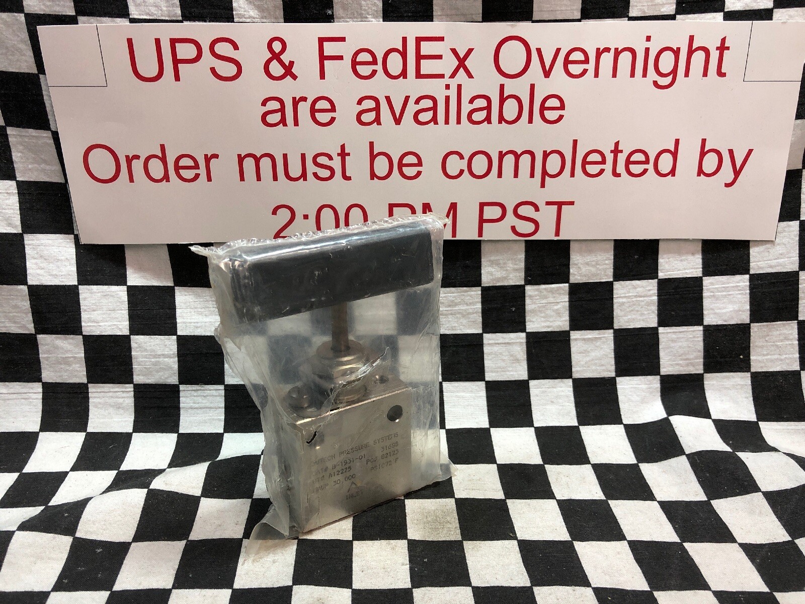 BUTECH PRESSURE SYSTEMS NEEDLE VALVE 1/4″ FNPT, B-1931-01, SHIPSAMEDAY