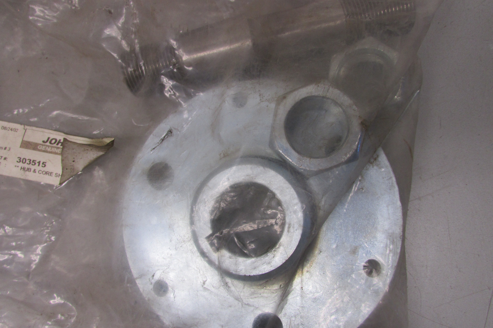 Johnston Sweeper 303515 Hub & Core Shaft Assembly