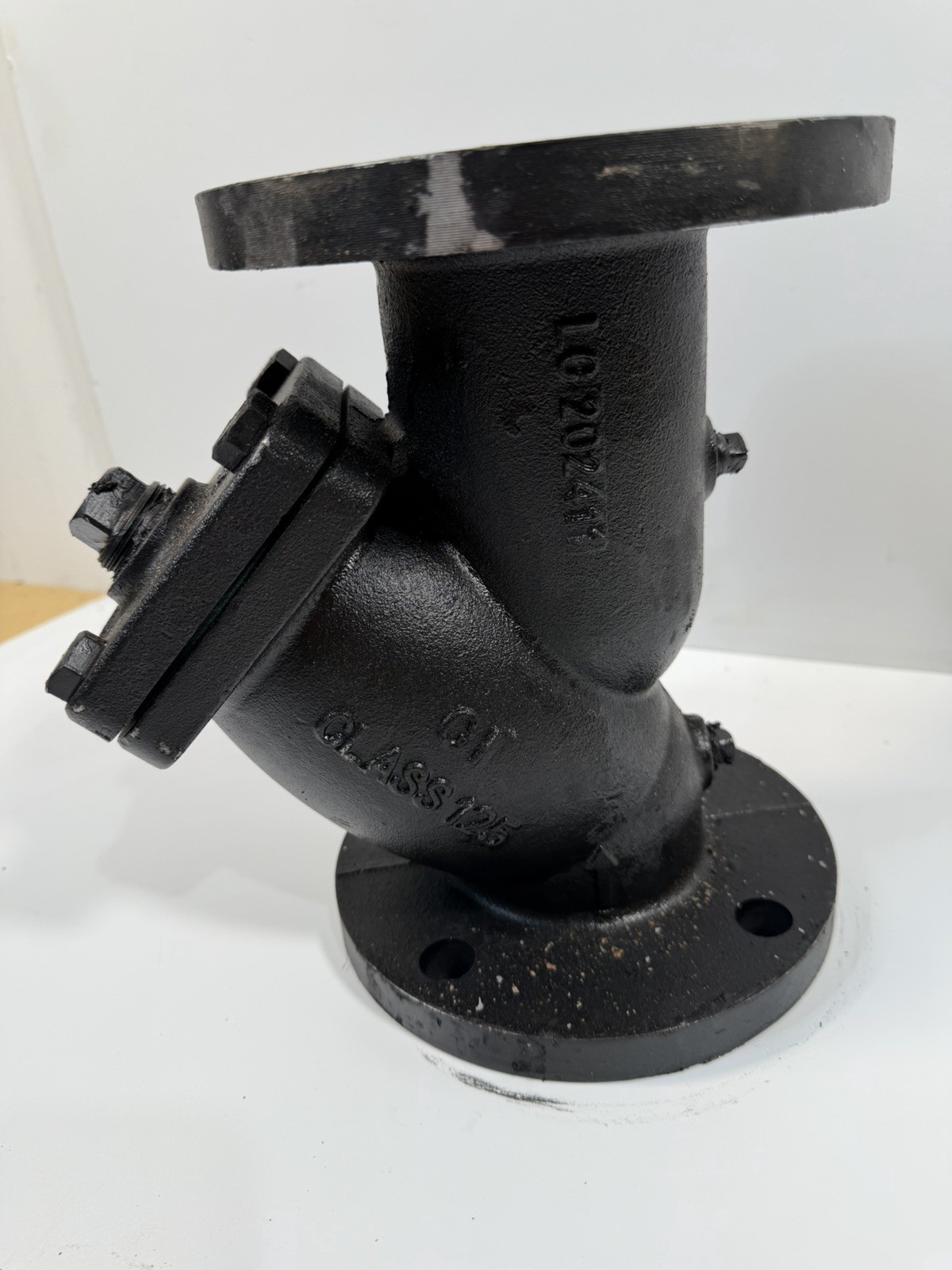 Keckley A-7 Y WYE Strainer, 3″ Pipe, Flanged, Cast Iron, 200 Psi Class 125 NEW