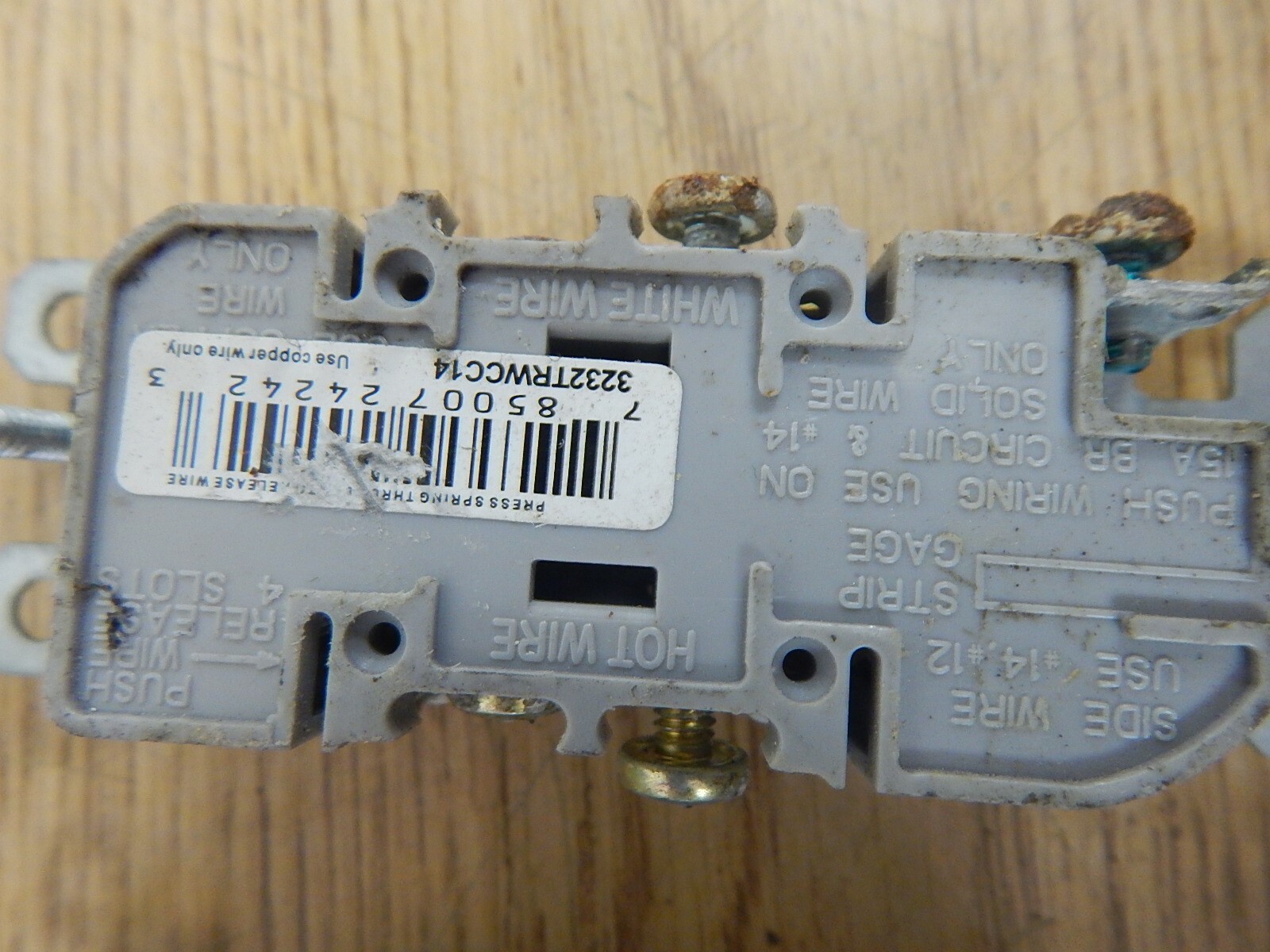 P&S 3232TRWCC14 Duplex Receptacle Outlets, Lot of 3 *FREE SHIPPING*