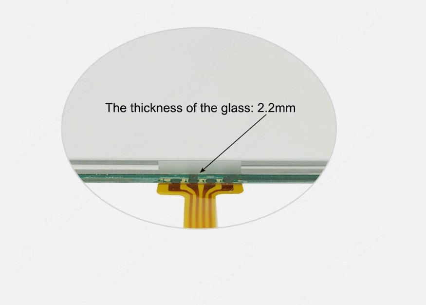 Touch Screen for V9120iS V9120iSD V9120ISD-U039 Panel with Protective Film