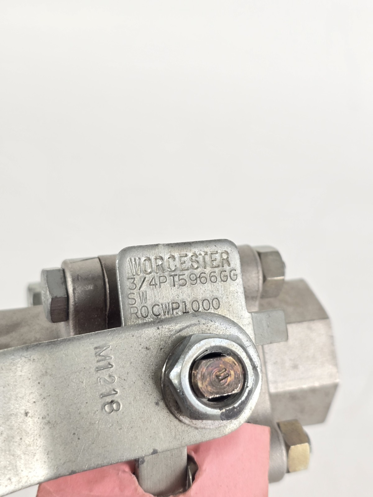 Worcester Ball Valve 3/4″ PT 5966GG R0CWP1000 Weld End CF8M