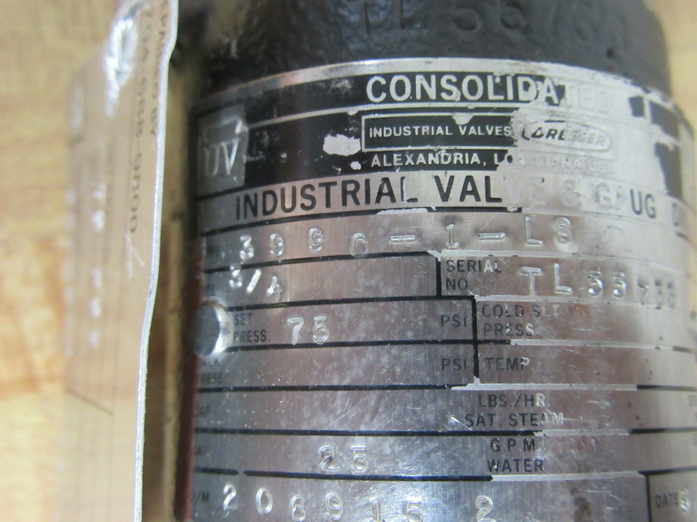Dresser 3990-1-LS Safety Relief Valve 39901LS