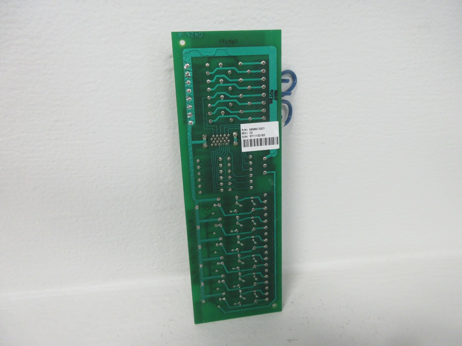 FISCHER & PORTER 686B613U01 REV. 02 USED 6DI/4DO CIRCUIT BOARD 686B613U01
