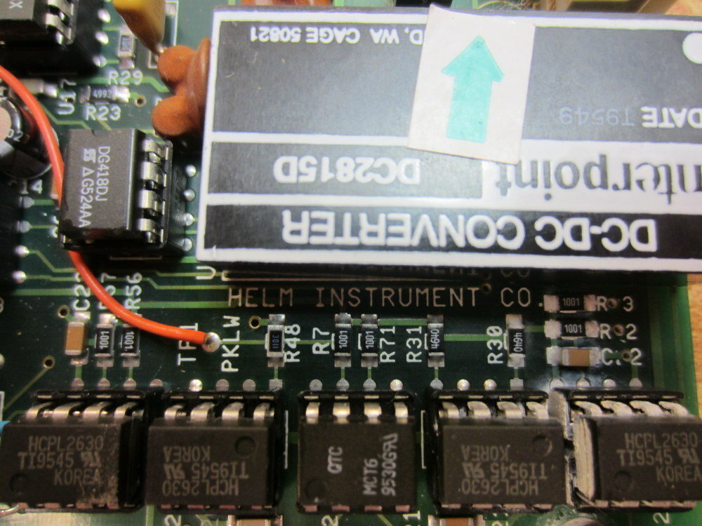 Helm B95A101-2C Circuit Board Z23085