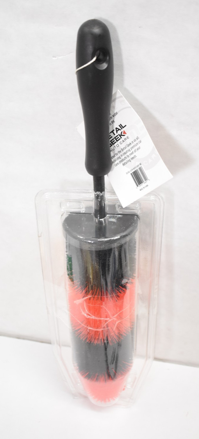 Detail Geek Wheel Rim Brush Small Size Non Abrasive Bristles All Wheel Designs