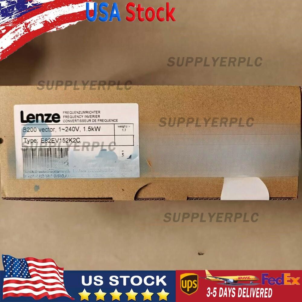 US Free TAX 1PC NEW LENZE E82EV152K2C E82EV152K-2C LENZE FREQUENCY INVERTER