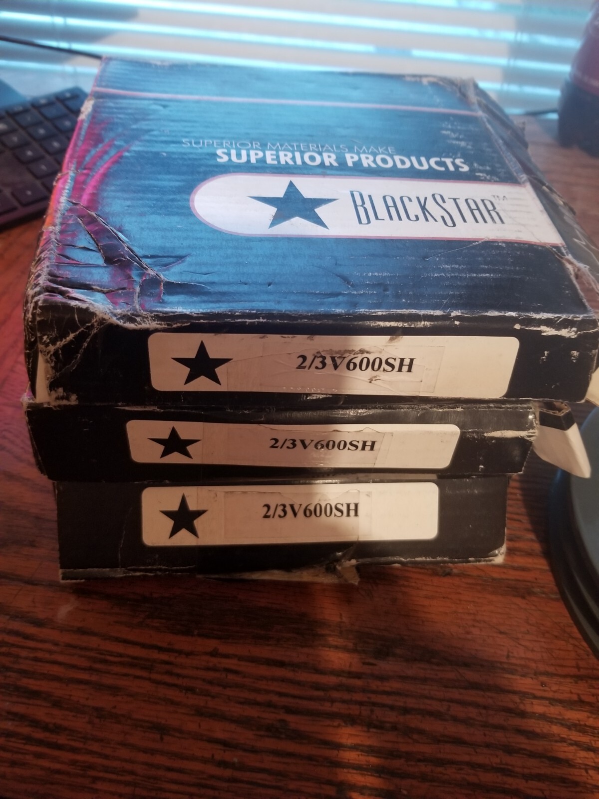 3) Black Star 2/3V600SH Sheaves New Old Stock