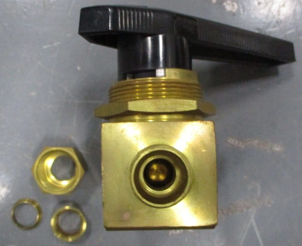 Whitey B-45S8 1/2″ Brass Ball Valve Swagelok Tube Fitting A8202WVS