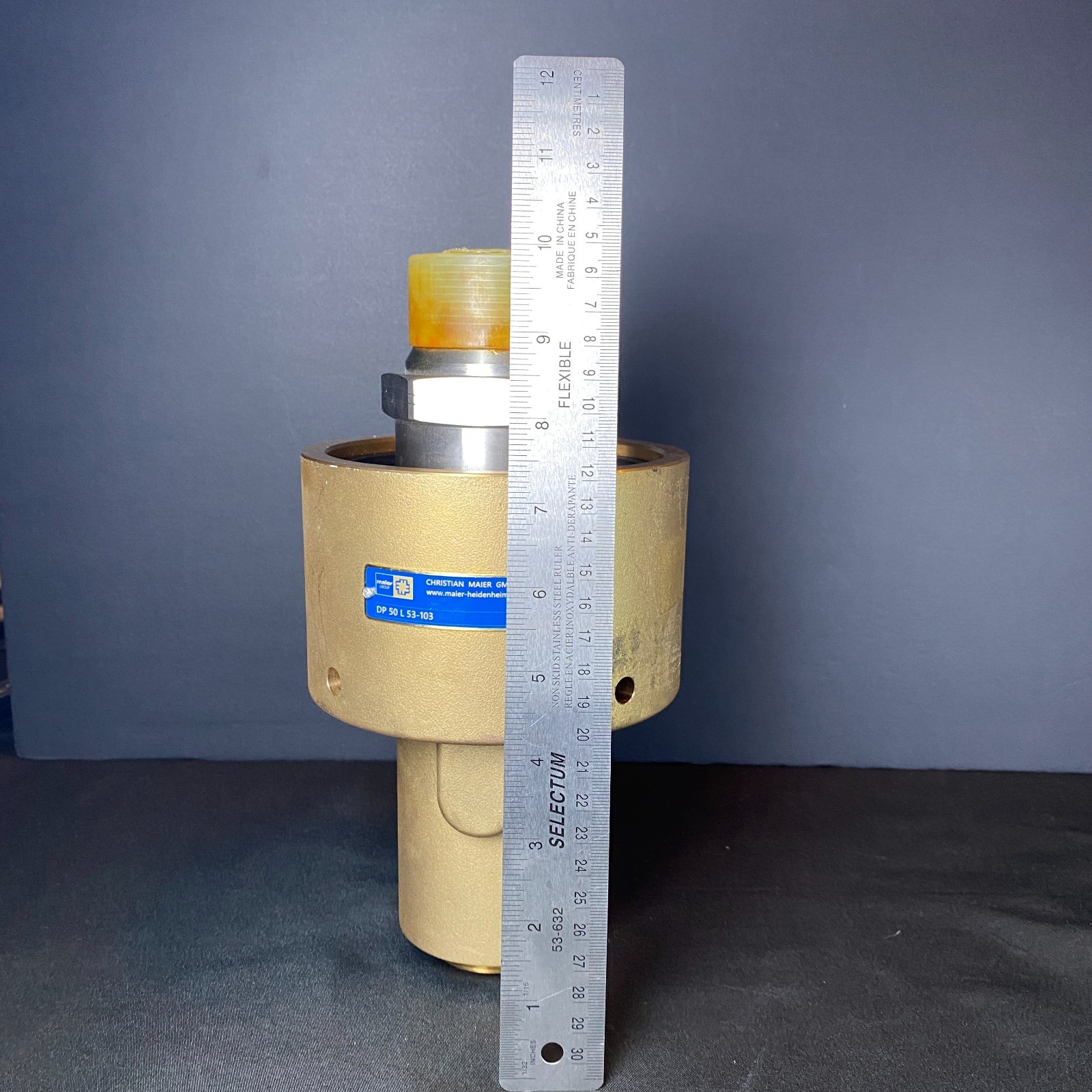 MG Christian Maier Group DP 50 L 53-103 586979 2″ NPT DN50 Rotary Joint NEW RUST