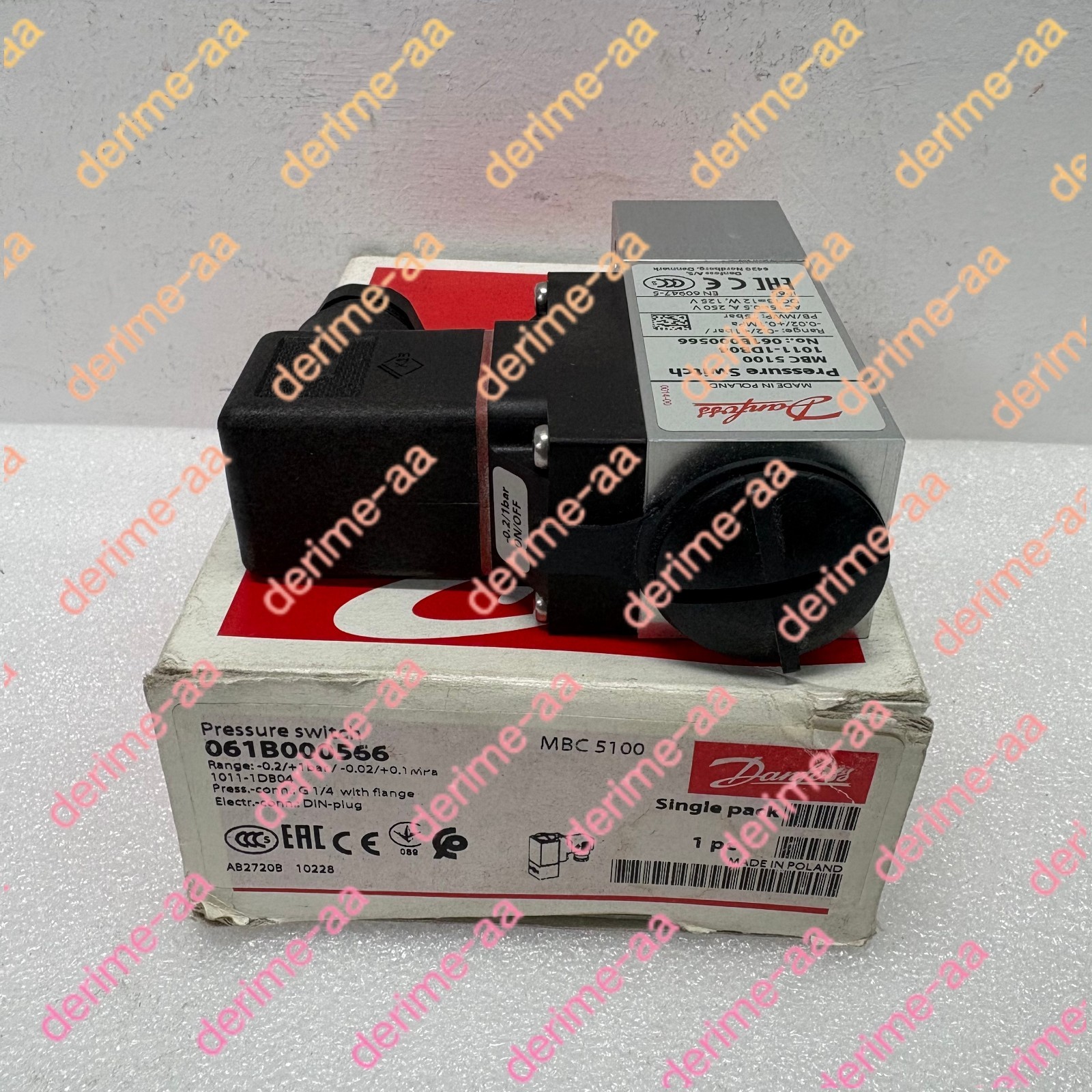 Danfoss MBC5100 1011-1DB04 061В000566 pressure switch#1pcs new in box