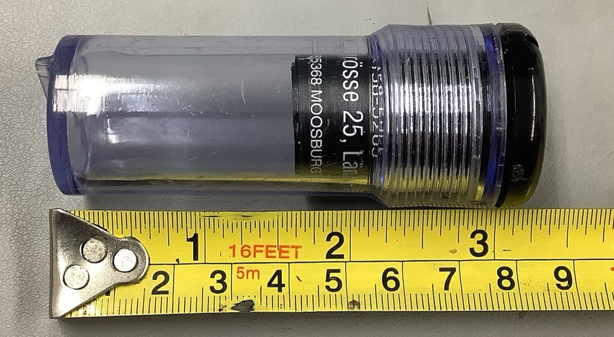 Tropack 4440-12-158-5265 Dessicant Cartridge Nominal Size 25, Length 35 (B197)