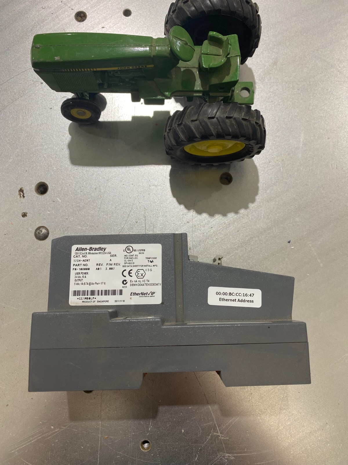 Allen Bradley 1734-AENT Series A Network Adapter