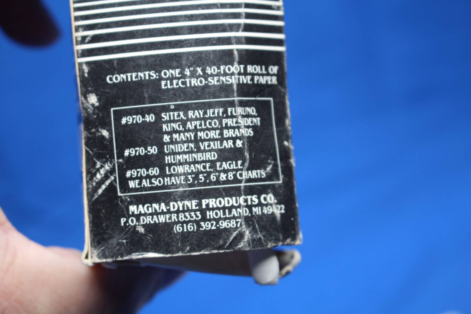 6 New Boxs of Magna-dyne High Resolution Graph Paper Rolls