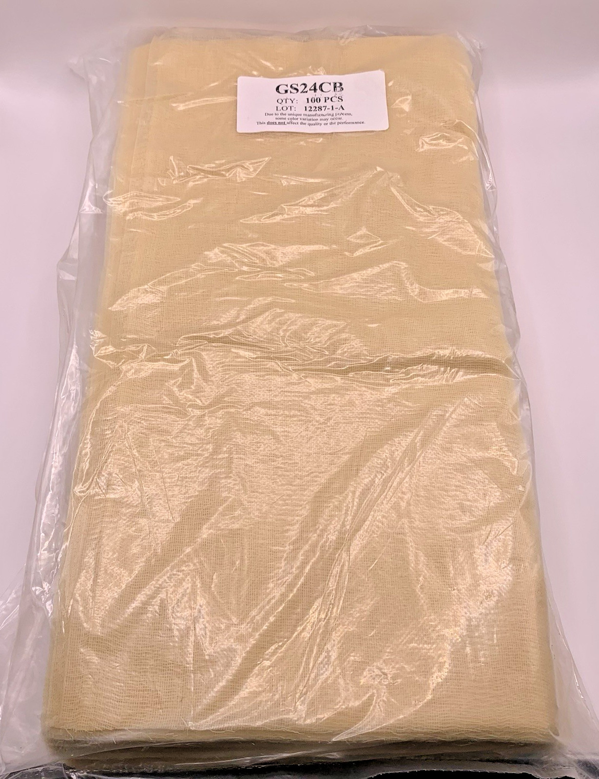 100 Count Bond GS24CB Tack Cloth 18″ x 36″ Cotton 24/20 Mesh Tack Cloth New