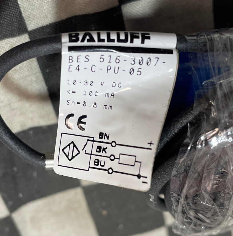 Swagelok VIM 6LVV-MSM-ALD3E-3-P-C9L & BALLUFF BES516-3007-E4-C-PU-05, #1215P17