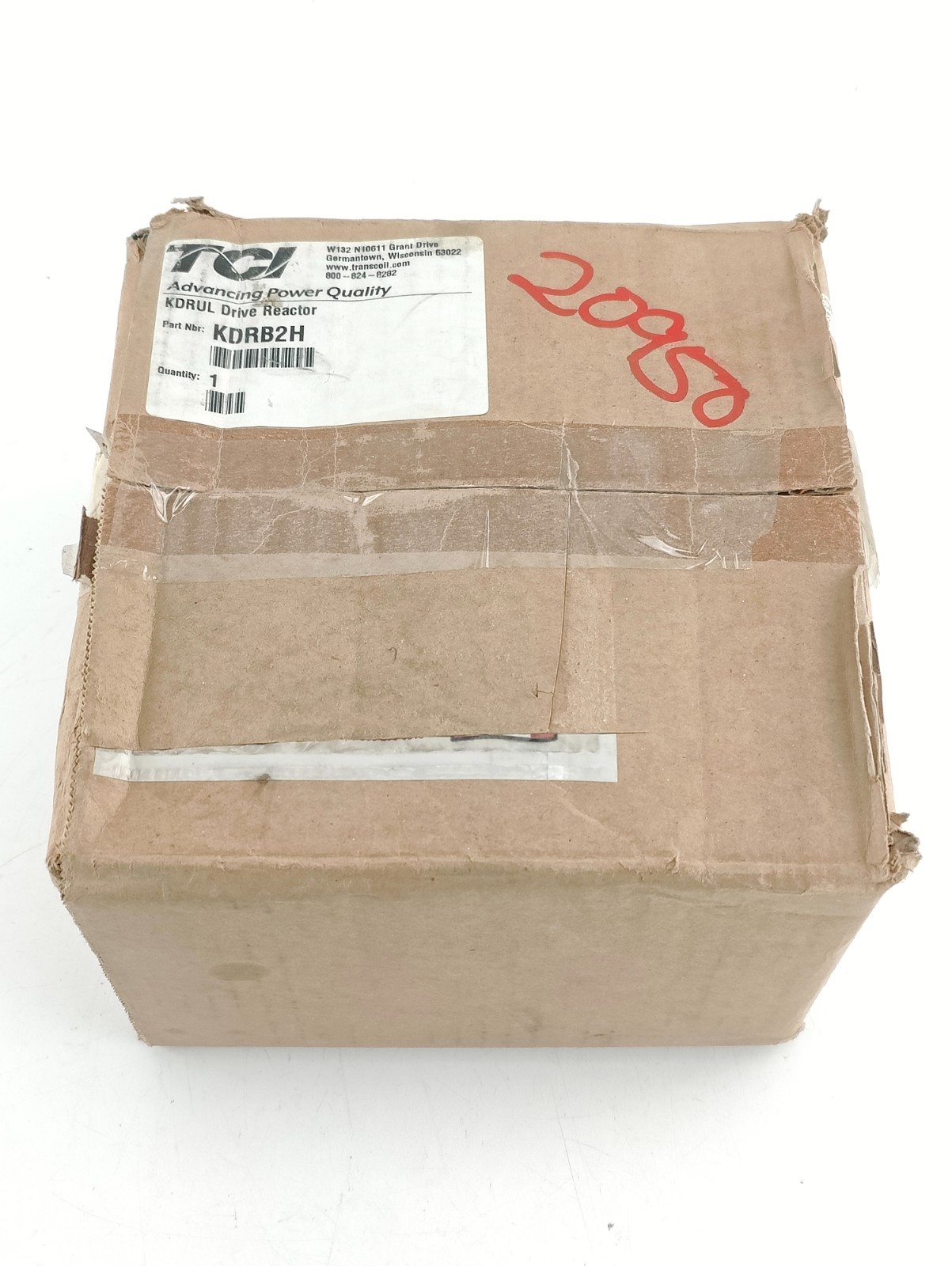 TCI TRANS-COIL KDRB2H KDR DRIVE REACTOR 3-PHASE 27A MAX