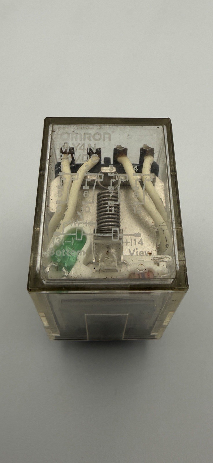 OMRON MY4N 24VDC RELAY LOT OF (7) #00
