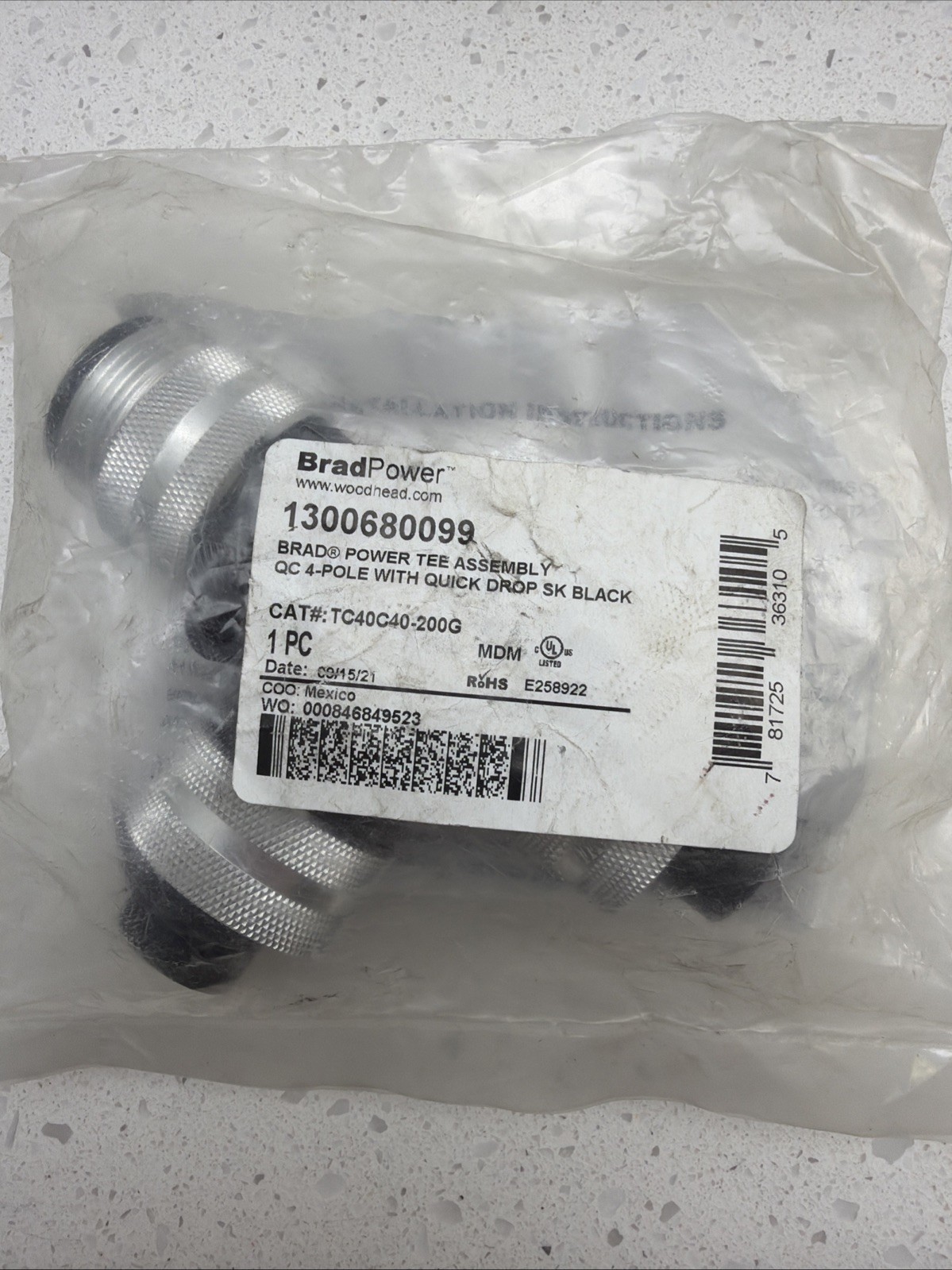 BradPower 1300680099 Brad Power Tee Assembly