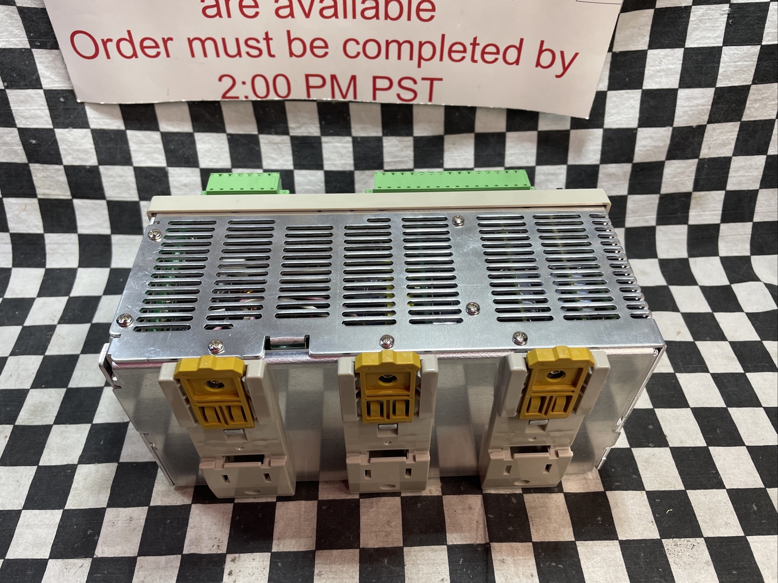 OMRON DIN Rail Power Supplies 240V 7.4A INPUT, S8AS-48008, S8AS48008 SHIPSAMEDAY
