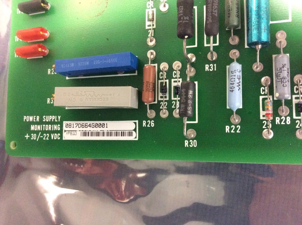 GENERAL ELECTRIC 0817D664G0001 PC BOARD CIRCUIT BOARD