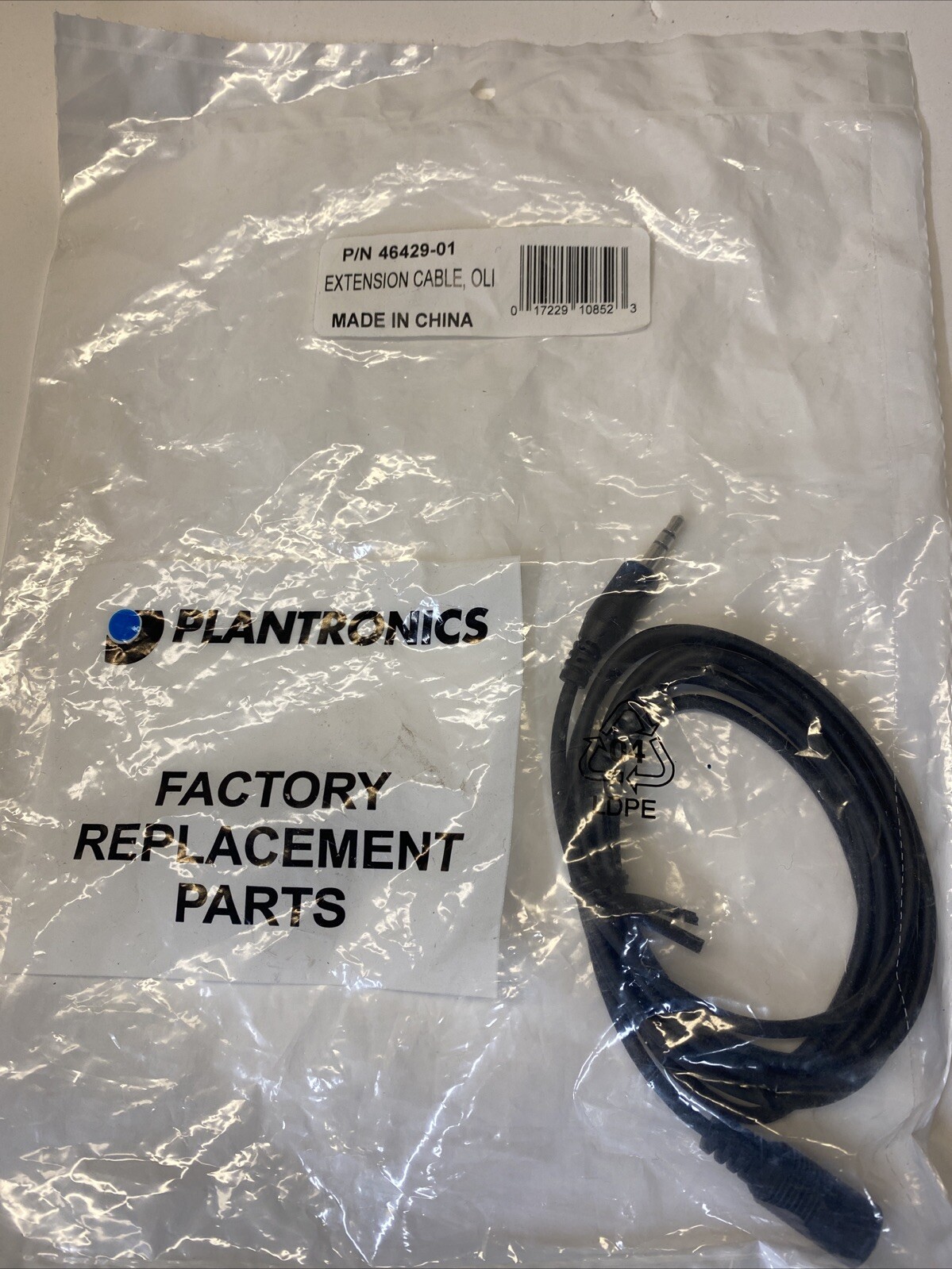 Plantronics Extension Cable 46429-01