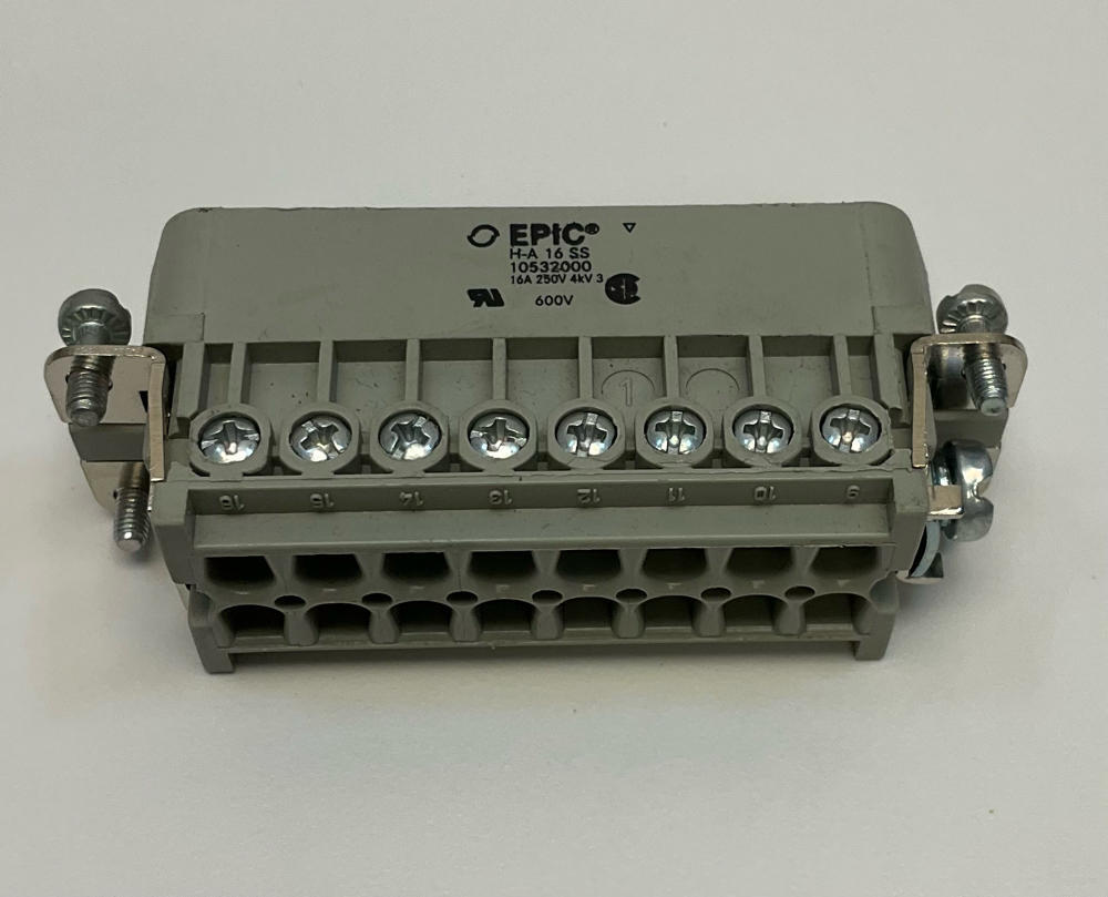 Epic Lapp 10532000 HA-16-SS 16-Pin Male Insert