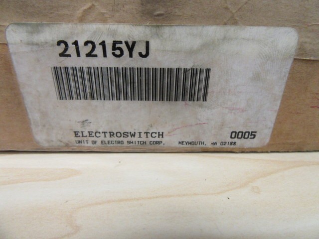Electroswitch 21215YJ Rotary Selector Switch
