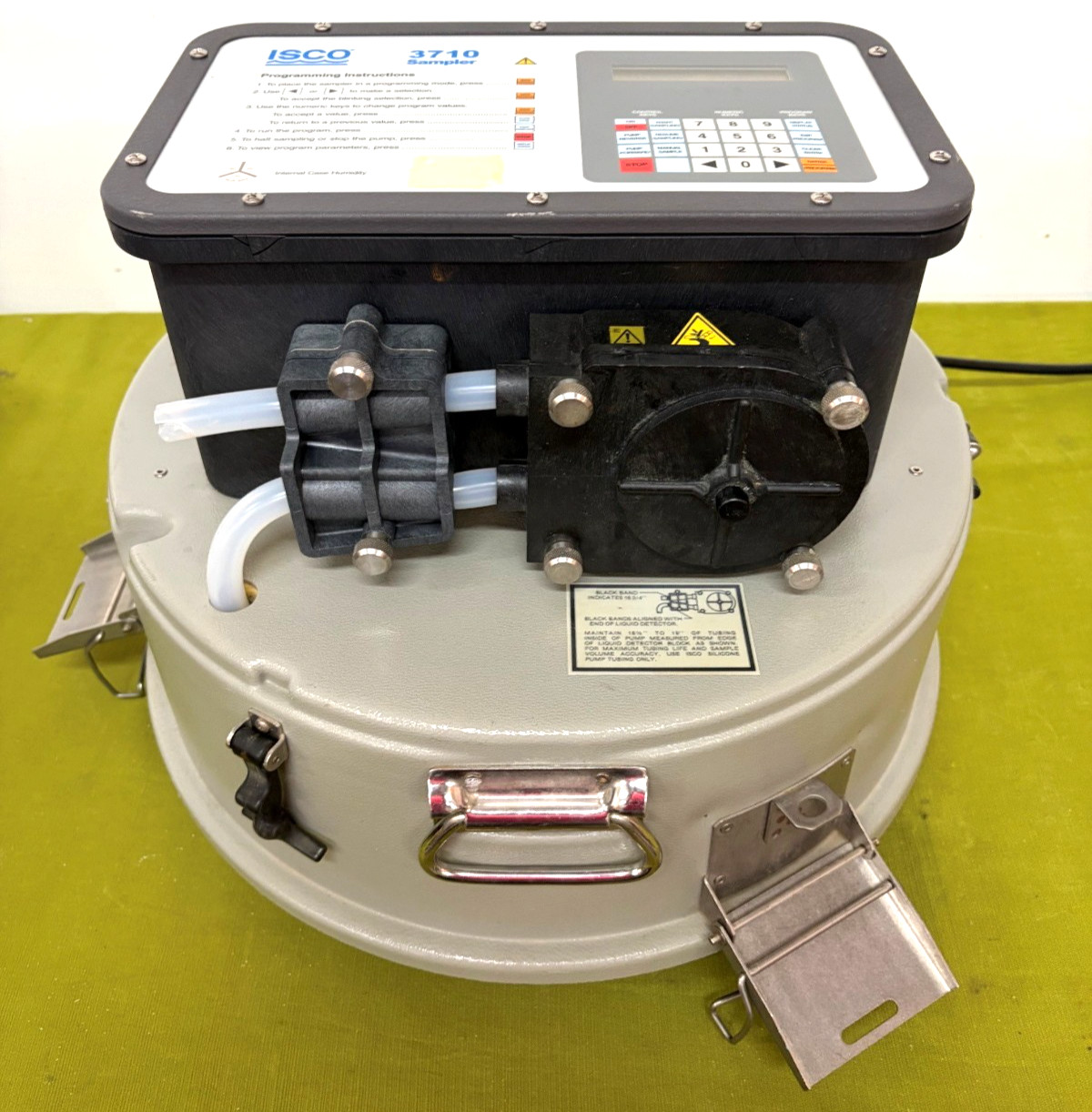 ISCO Water Sampler 3710 with Power Pack 120V – Model 913