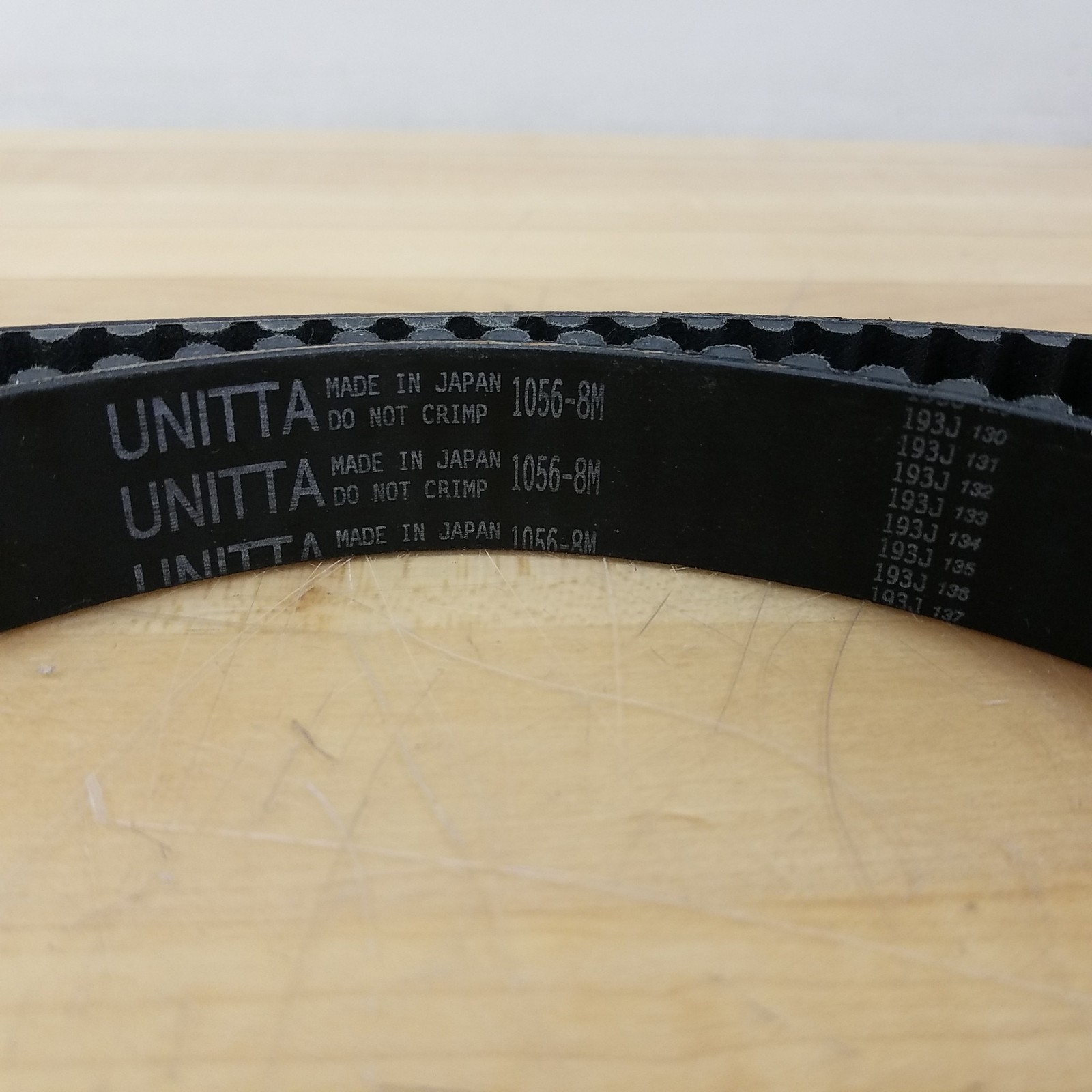 Unitta 1056-8M Timing Belt, 1056mm Diameter Nominal, 25mm Wide – NEW