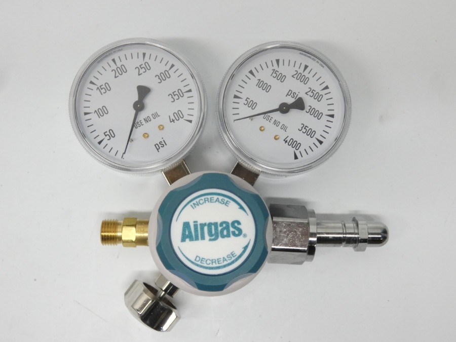 AIRGAS Y11215FOX-AG 0-400PSI 0-4000PSI NSMP