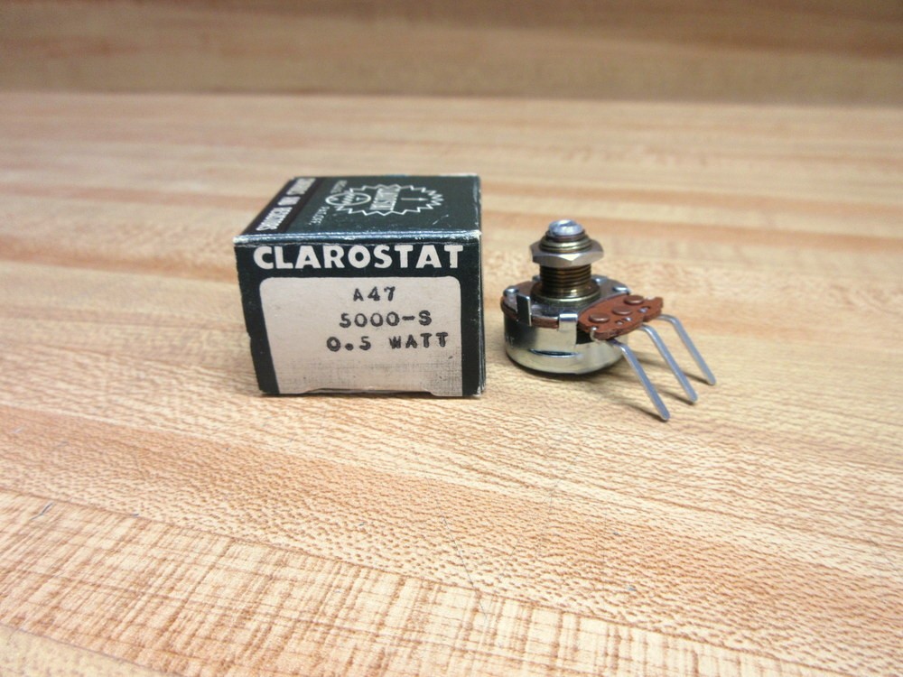 Clarostat A47-5000-S Potentiometer A475000S