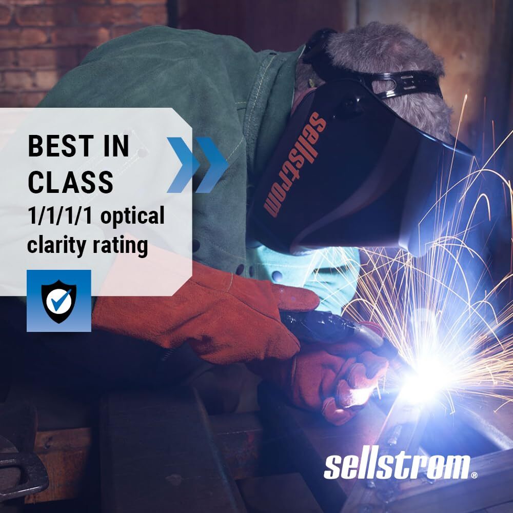 Sellstrom S26400 Premium Series ADF Welding Helmet 3.94 x 3.28 View Size