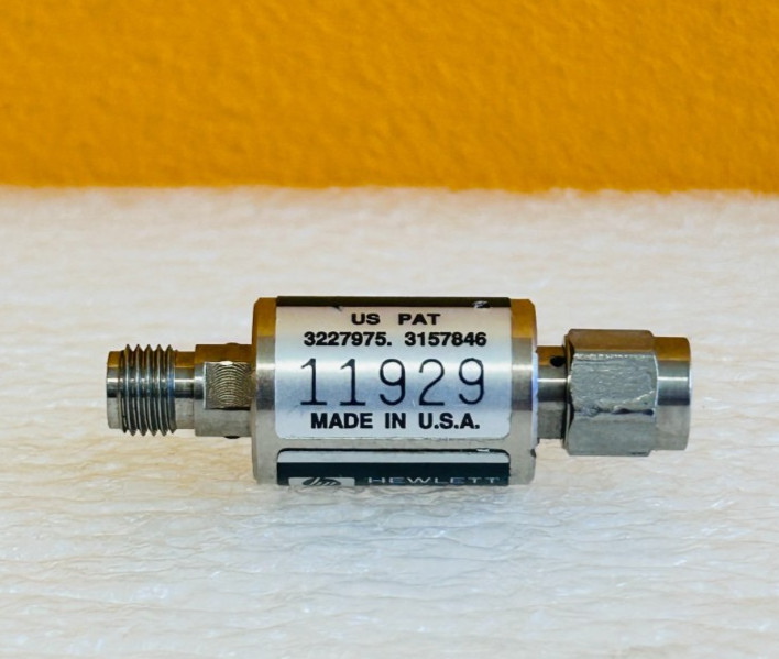 HP Keysight 8493A-003 12.4 GHz, 3 dB, 2W, SMA (M-F) Coaxial Attenuator. Tested!