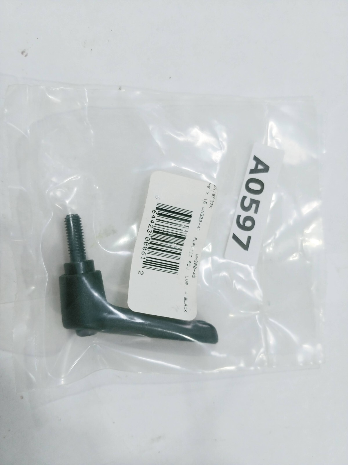 JW WINCO WN300-KT-45-M6-16-SW Plastic Adjustable Lever