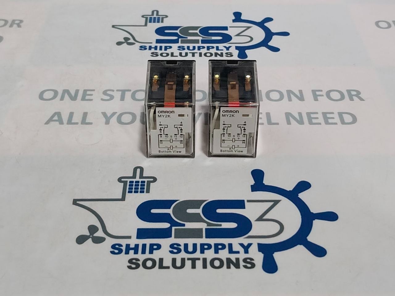 Omron MY2K DC24V Keep Relay D-42821-1 Relay Size 21.5 x 42.4 x 28