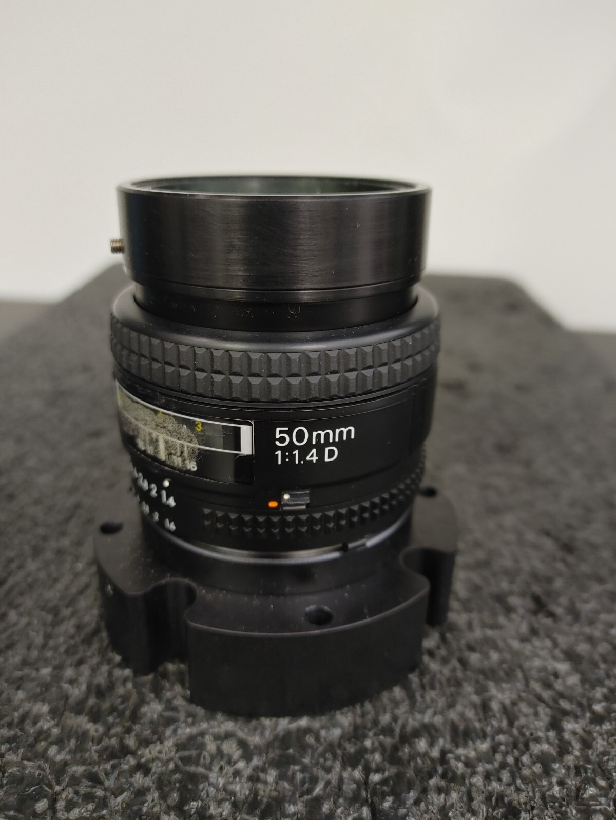 NIKON AF NIKKOR 50mm f/1.4D SIC AF Lens with Mounting Bracket
