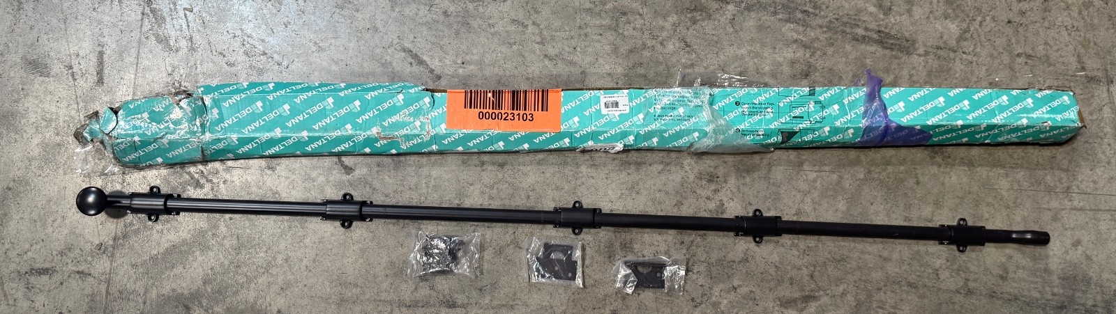 NEW Deltana FPG-4210B 42″ Heavy Duty Offset Surface Bolt Oil Rubbed Bronze