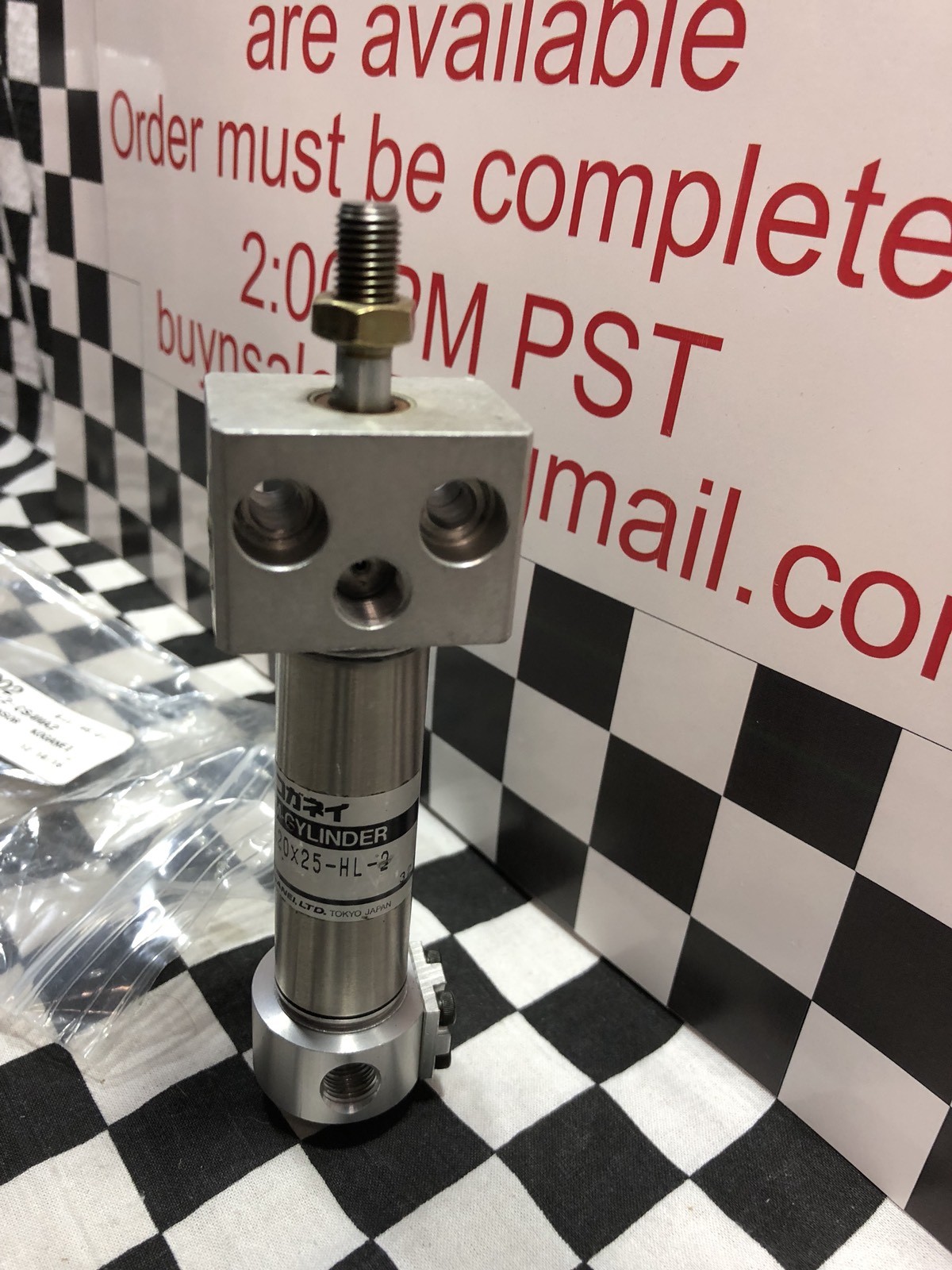 KOGANEI CYLINDER DABK20X25-HL-2, SHIPSAMEDAY #Box 16 “P3”