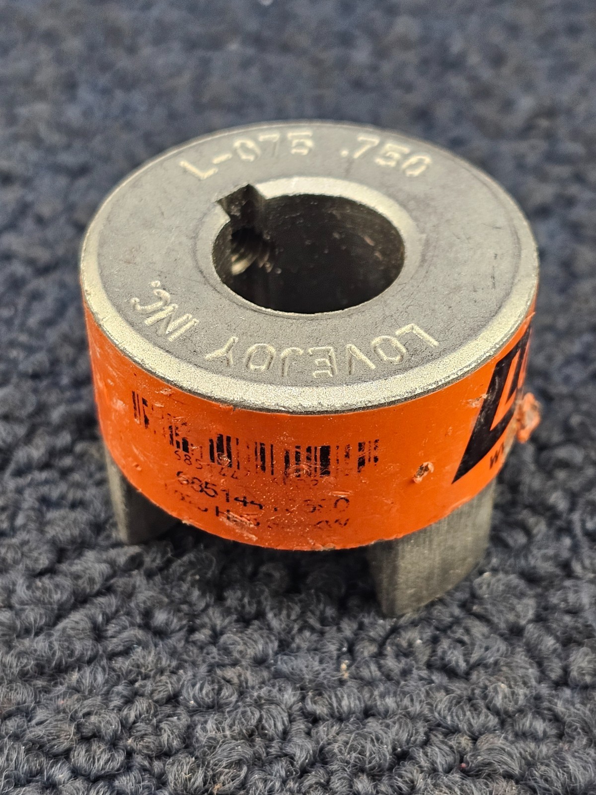 Lovejoy L-075 .750 Jaw Coupling Hub Bore Finished Keyway Heavy Duty 68514410690